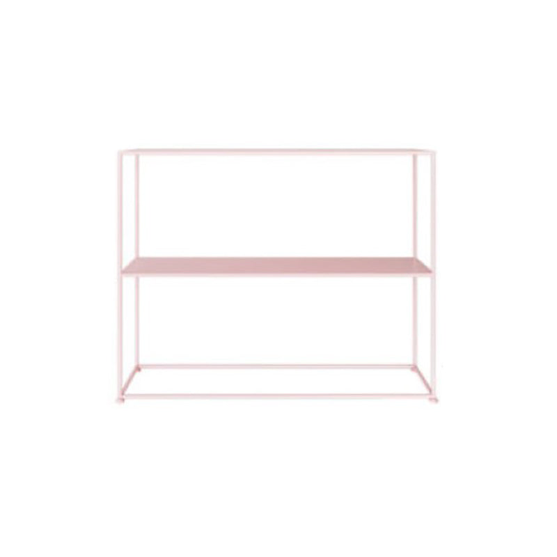 Scandinavian Open Back Standard Bookshelf Metal Bookcase for Study Room