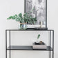 Scandinavian Open Back Standard Bookshelf Metal Bookcase for Study Room