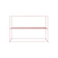 Scandinavian Open Back Standard Bookshelf Metal Bookcase for Study Room