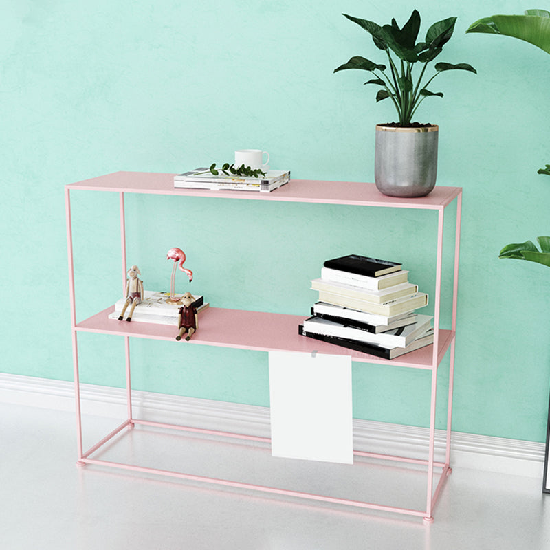 Scandinavian Open Back Standard Bookshelf Metal Bookcase for Study Room