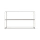 Scandinavian Open Back Standard Bookshelf Metal Bookcase for Study Room