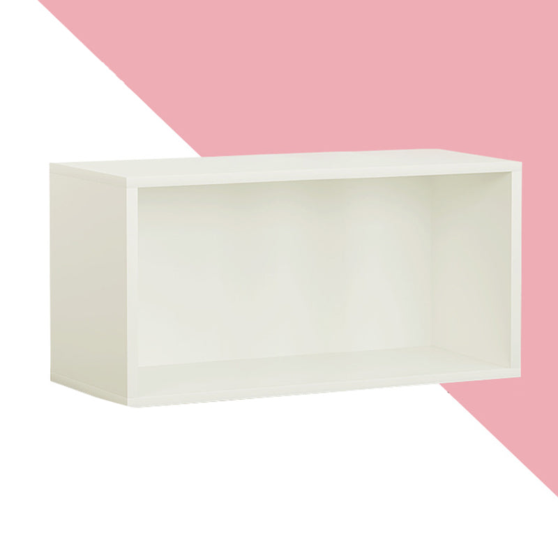 Madera de ingeniería de estantería estándar escandinava cerrada con gabinetes