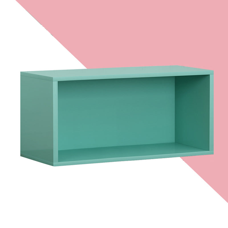 Madera de ingeniería de estantería estándar escandinava cerrada con gabinetes