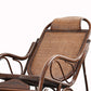 Vintage Style Wood Leisure Lazy Sofa Chair Adjustable Lounge Rocking Chair for Balcony Clearhalo 'Chairs & Seating' 'furn' 'furn_rocking_chairs' 'Furniture' 'Living Room Furniture' 'Rocking Chairs' 'rocking_chairs' 6918301