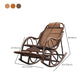 Vintage Style Wood Leisure Lazy Sofa Chair Adjustable Lounge Rocking Chair for Balcony Clearhalo 'Chairs & Seating' 'furn' 'furn_rocking_chairs' 'Furniture' 'Living Room Furniture' 'Rocking Chairs' 'rocking_chairs' 6918308