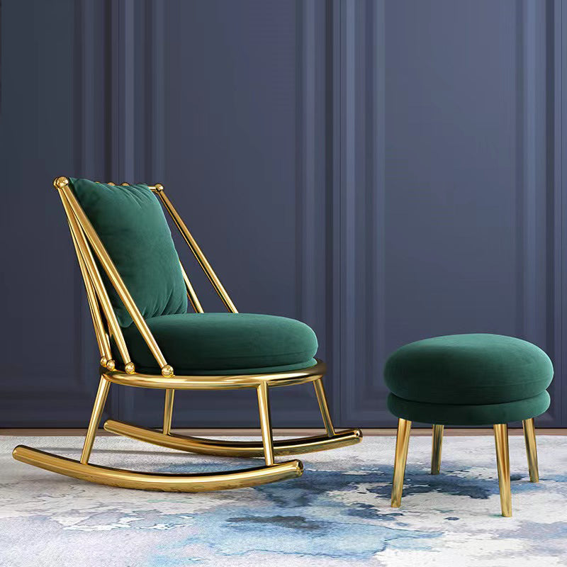 Chaise à bascule canapé de style glamour