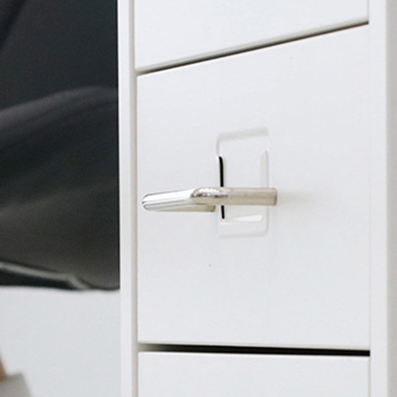 Contemporary File Cabinets Steel Frame Solid Color File Pedestal for Home Office Clearhalo 'Filing Cabinets' 'filling_cabinets' 'furn' 'furn_filling_cabinets' 'Furniture' 'Office Furniture' 6918372
