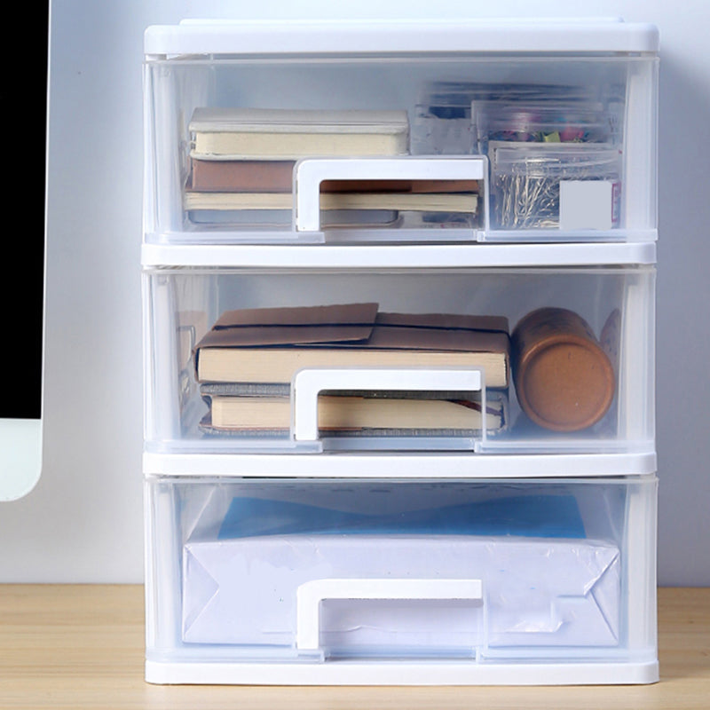 Vertical Filing Cabinet Transparent Drawers Plastic Modern Filing Cabinet Clearhalo 'Filing Cabinets' 'filling_cabinets' 'furn' 'furn_filling_cabinets' 'Furniture' 'Office Furniture' 6918374