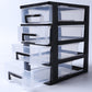 Vertical Filing Cabinet Transparent Drawers Plastic Modern Filing Cabinet Clearhalo 'Filing Cabinets' 'filling_cabinets' 'furn' 'furn_filling_cabinets' 'Furniture' 'Office Furniture' 6918380