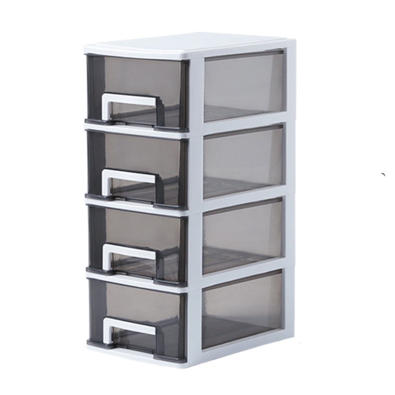 Vertical Filing Cabinet Transparent Drawers Plastic Modern Filing Cabinet Clearhalo 'Filing Cabinets' 'filling_cabinets' 'furn' 'furn_filling_cabinets' 'Furniture' 'Office Furniture' 6918382