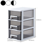Vertical Filing Cabinet Transparent Drawers Plastic Modern Filing Cabinet Clearhalo 'Filing Cabinets' 'filling_cabinets' 'furn' 'furn_filling_cabinets' 'Furniture' 'Office Furniture' 6918400