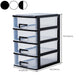 Vertical Filing Cabinet Transparent Drawers Plastic Modern Filing Cabinet Clearhalo 'Filing Cabinets' 'filling_cabinets' 'furn' 'furn_filling_cabinets' 'Furniture' 'Office Furniture' 6918404