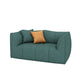 Fabric Sofa Contemporary Tuxedo Arm Apartment Seating in Dark Green 83"L x 31"W x 29"H Tech Cloth Clearhalo 'furn' 'furn_sofas' 'Furniture' 'Living Room Furniture' 'Sofa' 'sofas' 6918455
