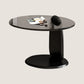 Glass Top Coffee Table Contemporary 3 Legs Coffee Cocktail Table 20"L x 20"W x 16"H Black Clearhalo 'Coffee & Accent Tables' 'Coffee Tables' 'coffee_tables' 'furn' 'furn_coffee_tables' 'Furniture' 'Living Room Furniture' 6918825