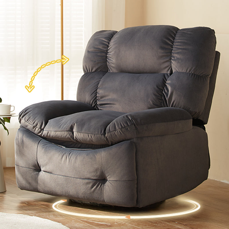 Reckin en tissu contemporain inclinable standard tufté avec appuie-tête réglable