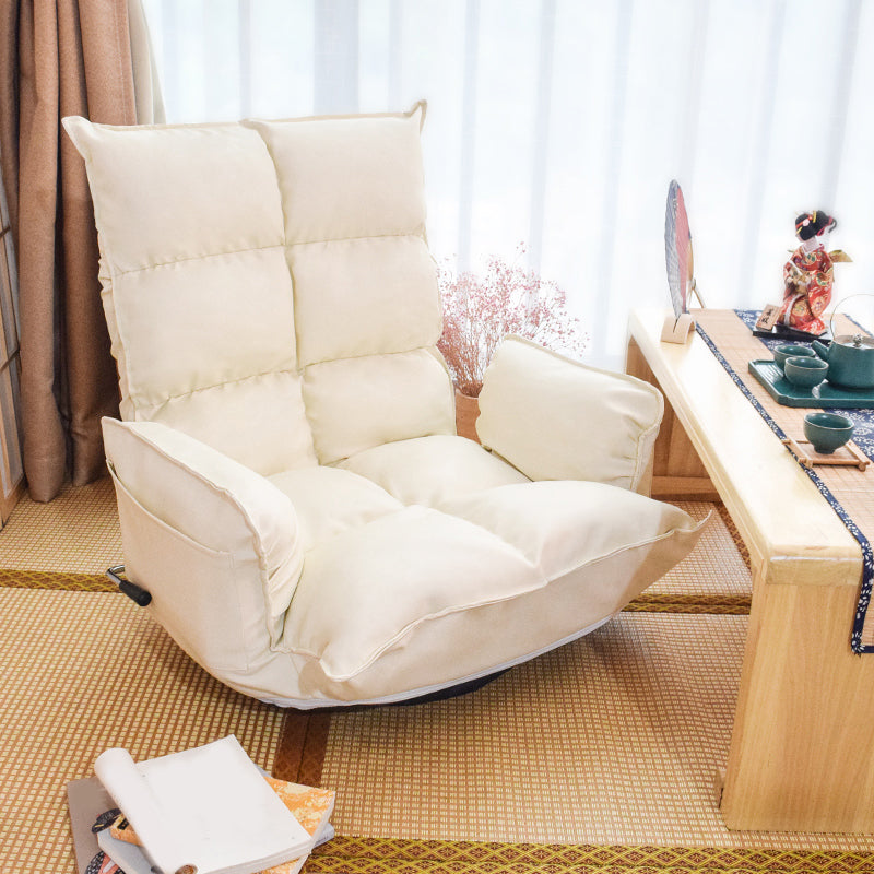 ポジションロックリクライニングマニュアルハンドル腰椎サポート標準リクライニングチェア