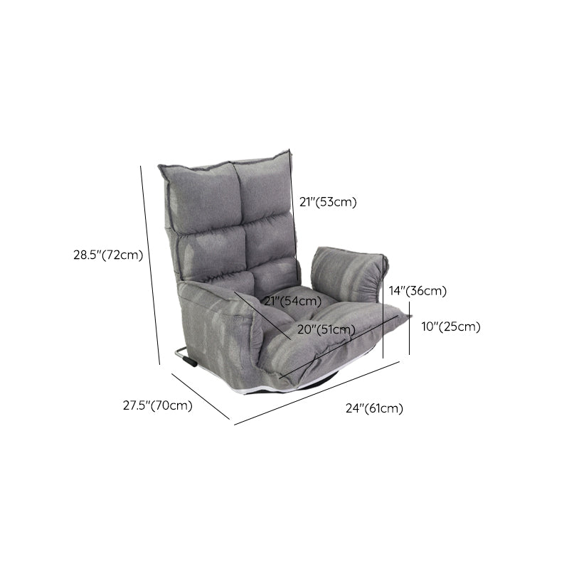 Position Lock Recliner Manual-Handle Standard Recliner with Footrest