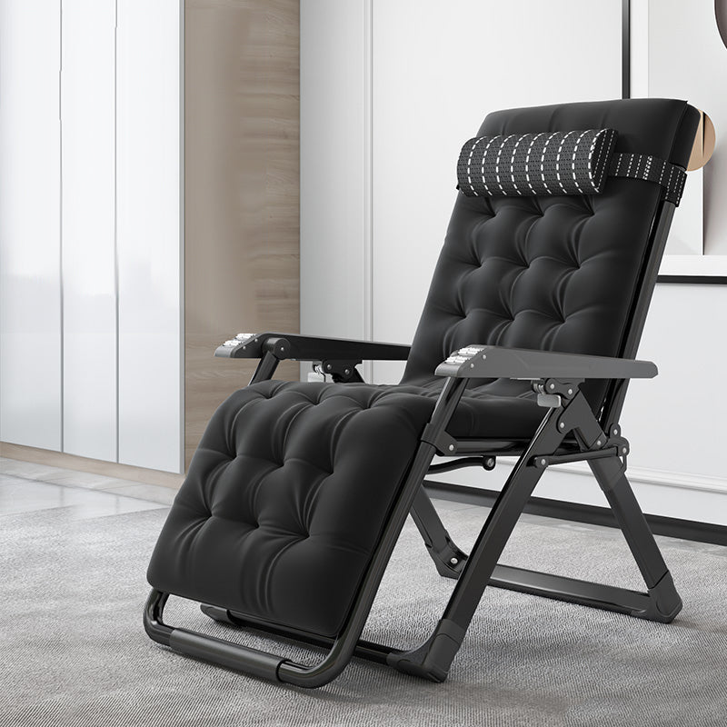 Sedia pieghevole in metallo in metallo standard in metallo contemporaneo