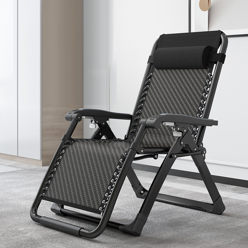 Sedia pieghevole in metallo in metallo standard in metallo contemporaneo