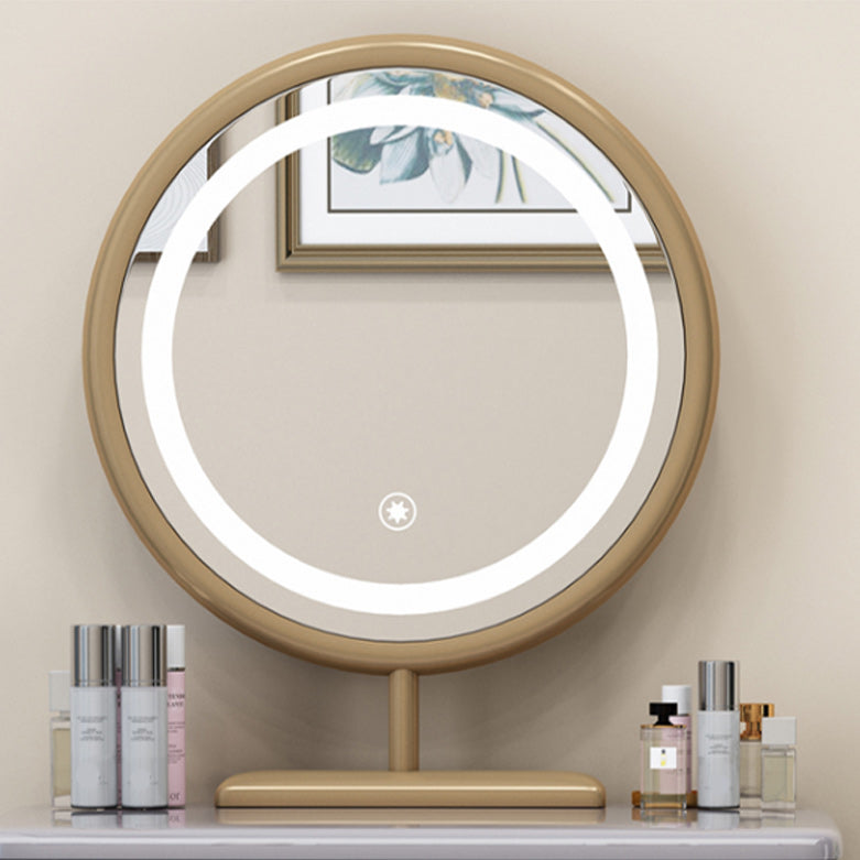 Solid Wood Makeup Vanity Desk Modern Makeup Vanity Desk Table with 4 Drawers