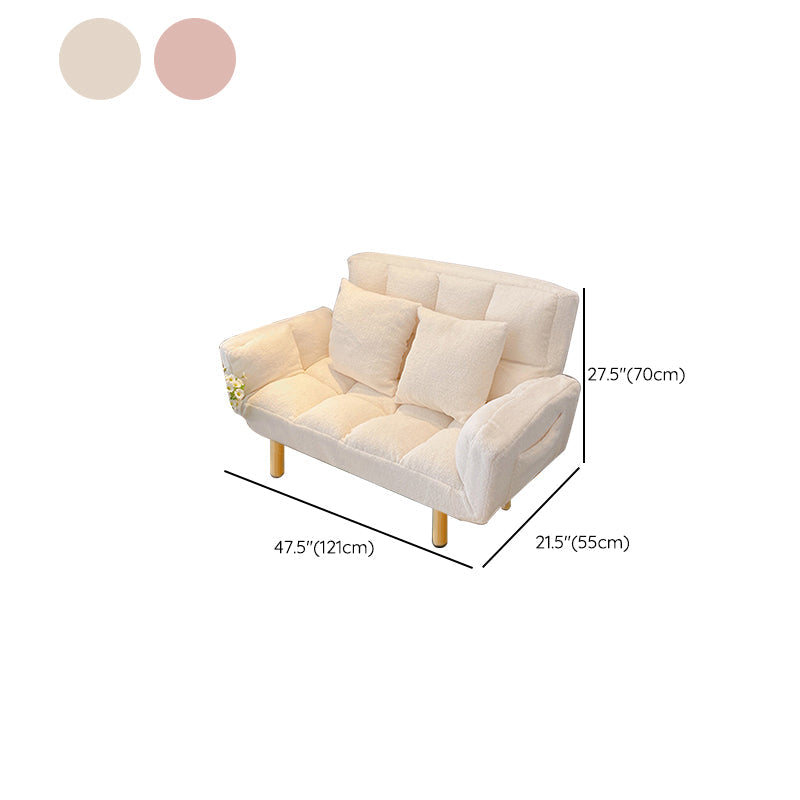 Salon canapé velours de style contemporain