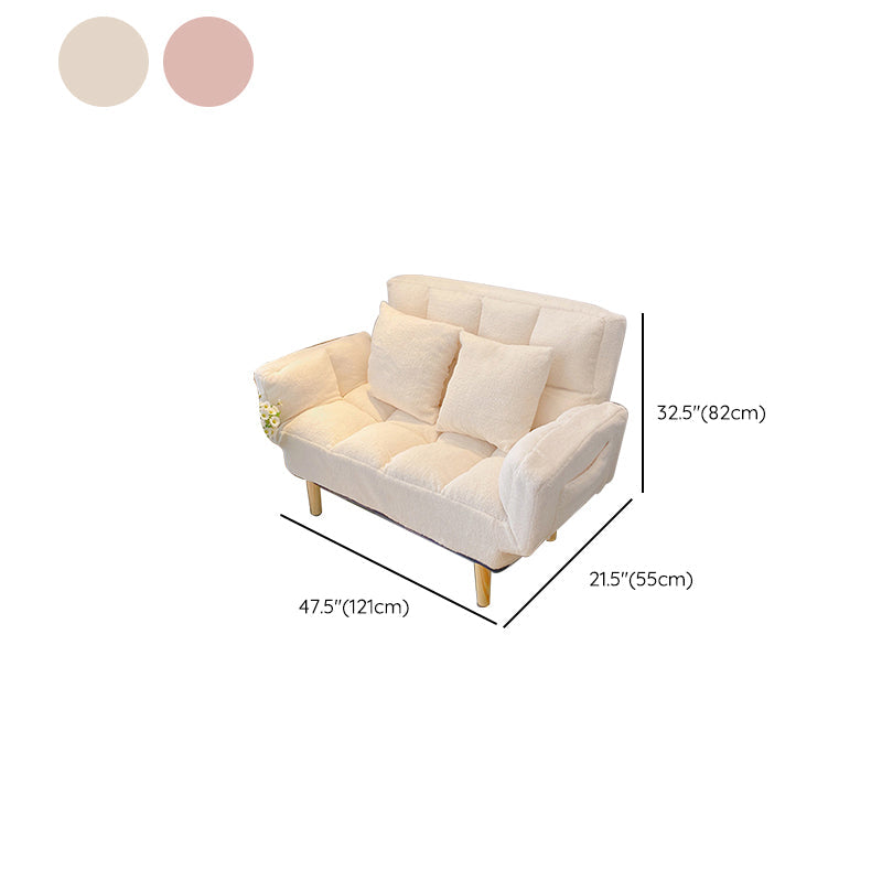 Salon canapé velours de style contemporain