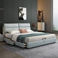 Mattress Included Platform Bed Frame Upholstered Headboard Platform Bed Box & Fixed Clearhalo 'Bedroom Furniture' 'Beds' 'furn' 'furn_beds' 'Furniture' 6919444