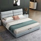 Mattress Included Platform Bed Frame Upholstered Headboard Platform Bed Clearhalo 'Bedroom Furniture' 'Beds' 'furn' 'furn_beds' 'Furniture' 6919447