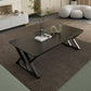 Rectangle Cocktail Table Trestle Slate Top Coffee or End Table