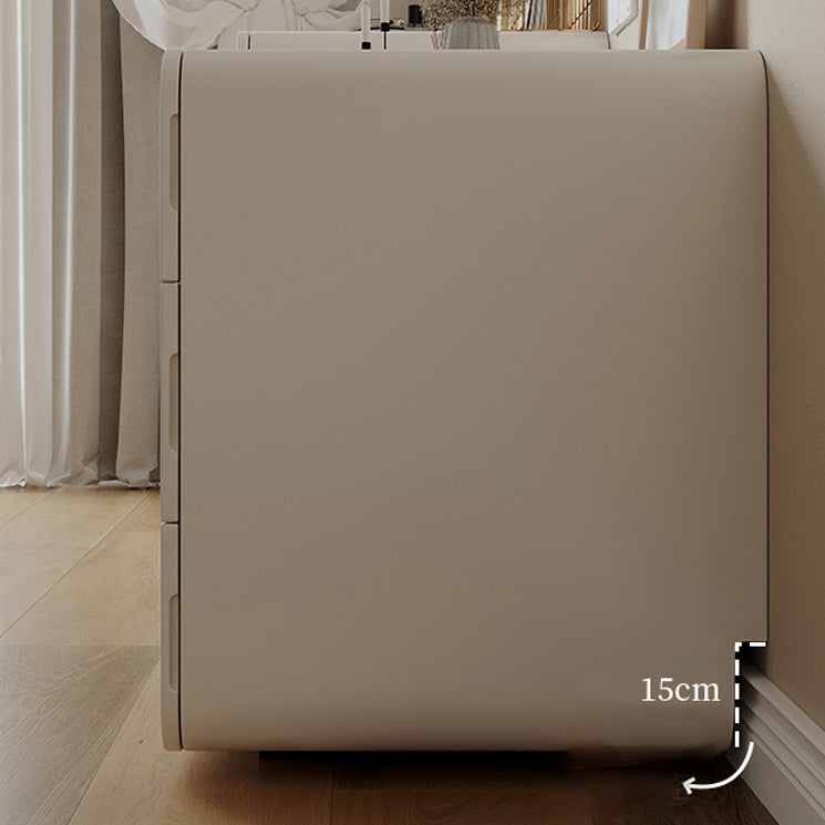 Tocador escandinavo conjunto de tocador de dormitorio blanco tocador de tocador