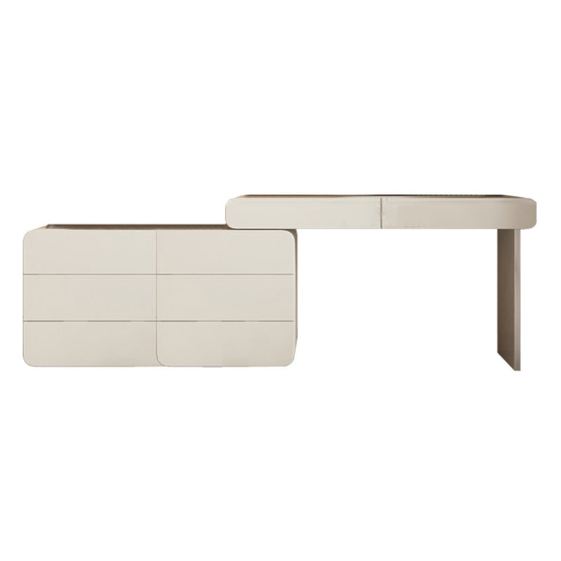 Tocador escandinavo conjunto de tocador de dormitorio blanco tocador de tocador