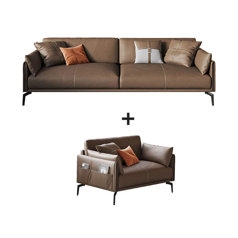 Sitzgelegenheiten im modernen Stil mit vier LEDs Bonusraum Tuxedo Arm Liebesseat