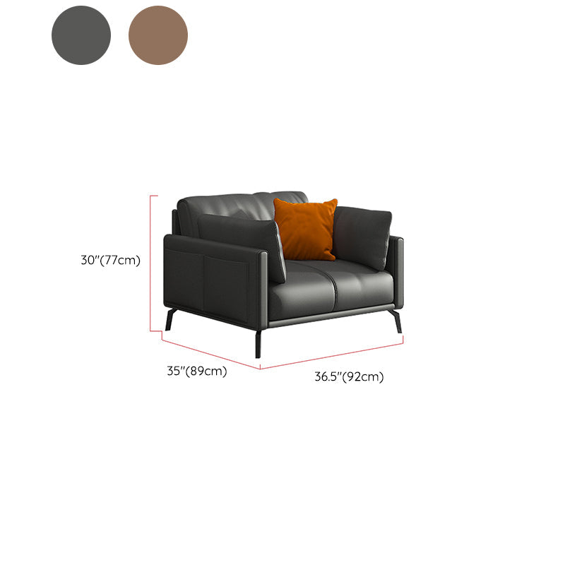 Sitzgelegenheiten im modernen Stil mit vier LEDs Bonusraum Tuxedo Arm Liebesseat