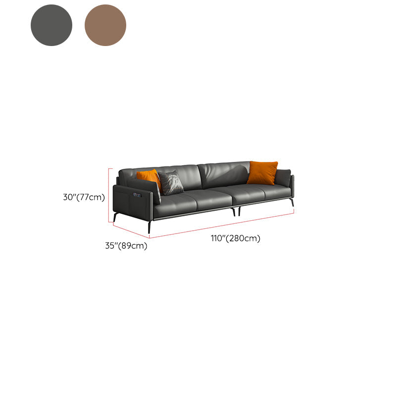 Sitzgelegenheiten im modernen Stil mit vier LEDs Bonusraum Tuxedo Arm Liebesseat