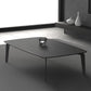 Rectangular Slate 4 Legs Coffee Table 16.5" High Stone 1 Single Cocktail Table Clearhalo 'Coffee & Accent Tables' 'Coffee Tables' 'coffee_tables' 'furn' 'furn_coffee_tables' 'Furniture' 'Living Room Furniture' 6919717
