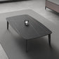 Rectangular Slate 4 Legs Coffee Table 16.5" High Stone 1 Single Cocktail Table Clearhalo 'Coffee & Accent Tables' 'Coffee Tables' 'coffee_tables' 'furn' 'furn_coffee_tables' 'Furniture' 'Living Room Furniture' 6919735