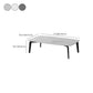 Rectangular Slate 4 Legs Coffee Table 16.5" High Stone 1 Single Cocktail Table Clearhalo 'Coffee & Accent Tables' 'Coffee Tables' 'coffee_tables' 'furn' 'furn_coffee_tables' 'Furniture' 'Living Room Furniture' 6919754