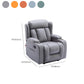USB Charge Port Recliner Side Pockets Swivel Rocker Standard Recliner