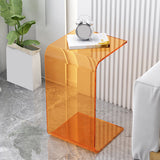 Tavolo da letto per divano a forma di C modernistico tavolo da letto acrilico