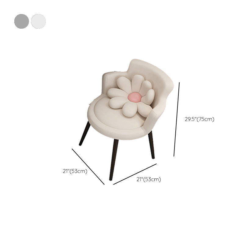 Contemporary Glass Makeup Vanity Desk Bedroom Vanity Dressing Table with Drawer