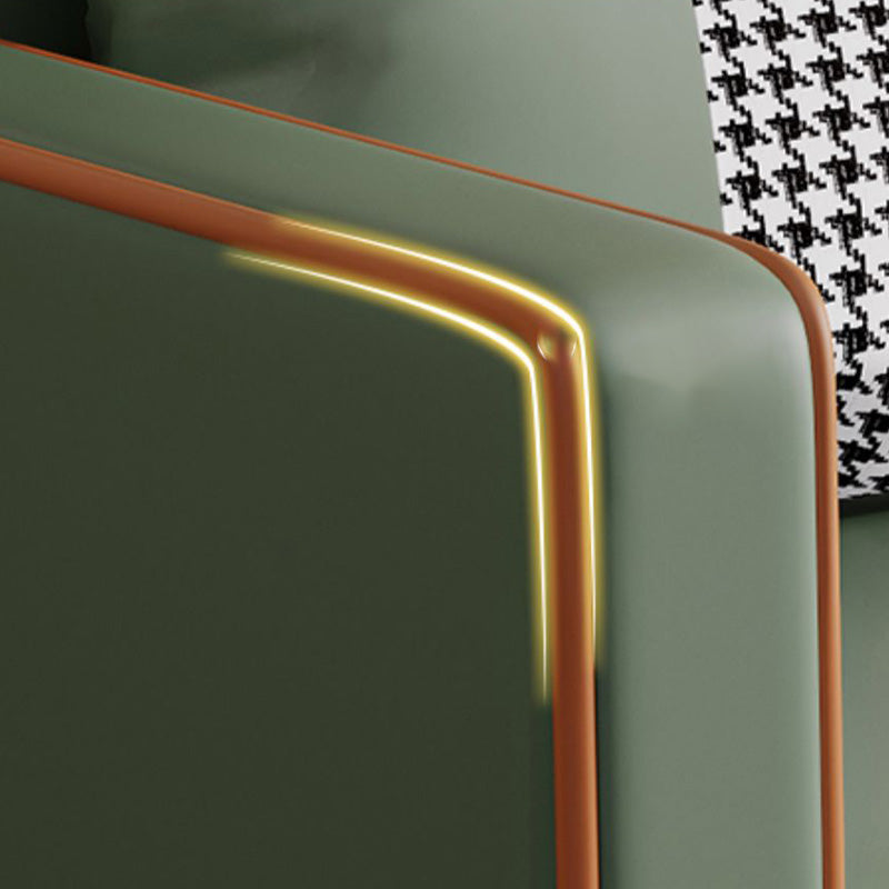 Sof de dos cousu de salon contemporain canapé en cuir