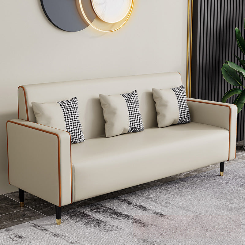 Sof de dos cousu de salon contemporain canapé en cuir