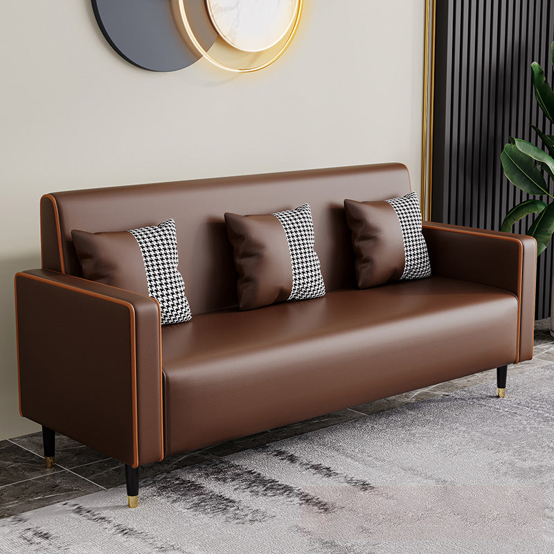 Sof de dos cousu de salon contemporain canapé en cuir