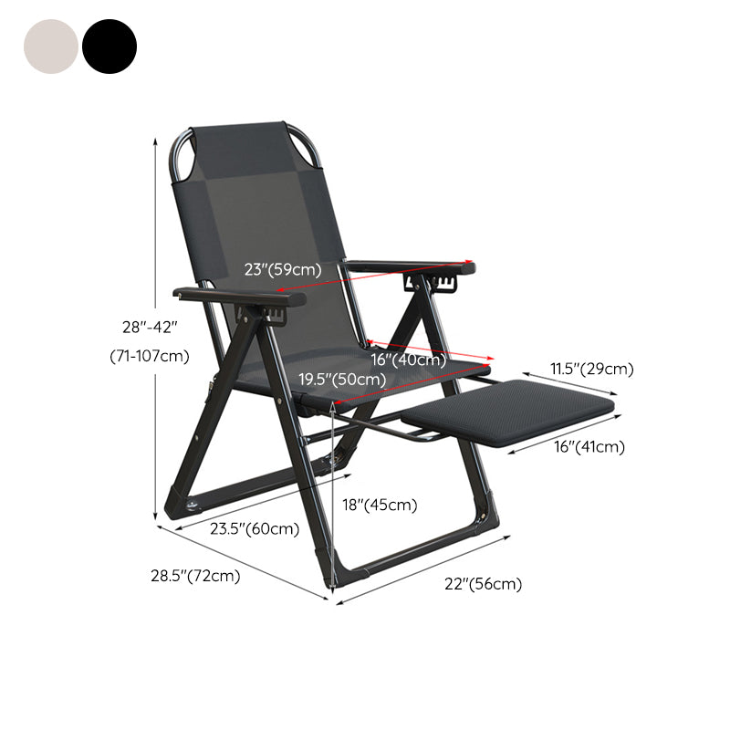 Metal Recliner Solid Colore Sold Soggiorno Sedile pieghevole