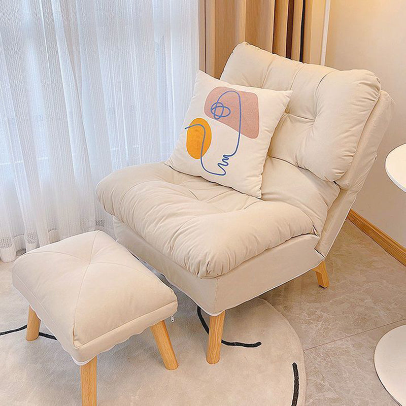 Contemporary Upholstery Recliner Chair Solid Color Standard Recliner Clearhalo 'Chairs & Seating' 'furn' 'furn_recliners' 'Furniture' 'Living Room Furniture' 'Recliners' 6920423