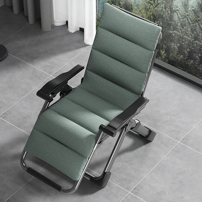 Polyester Blend Standard Recliner met bekerhouders en benen voor slaapkamer