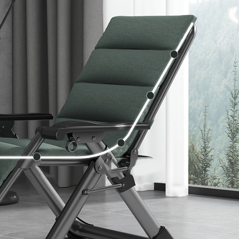 Polyester Blend Standard Recliner met bekerhouders en benen voor slaapkamer