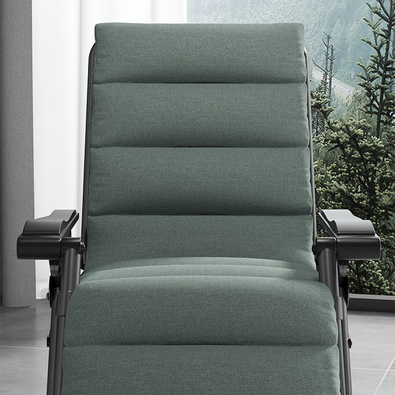 Polyester Blend Standard Recliner met bekerhouders en benen voor slaapkamer