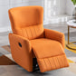 31.1-In Wide Swivel Reclining Chair Manual/Power Faux Leather Recliners