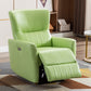 31.1-In Wide Swivel Reclining Chair Manual/Power Faux Leather Recliners